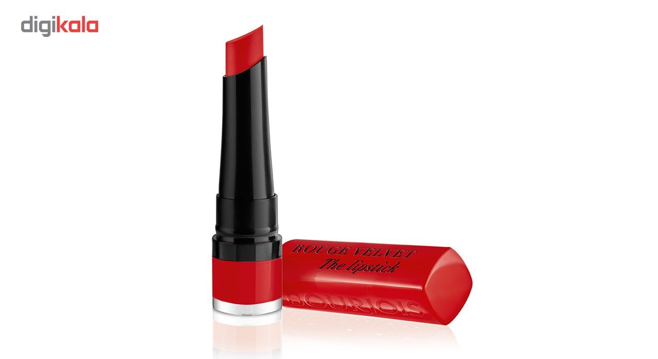 رژ لب جامد بورژوآ مدل Rouge Velvet شماره 08 -  - 2