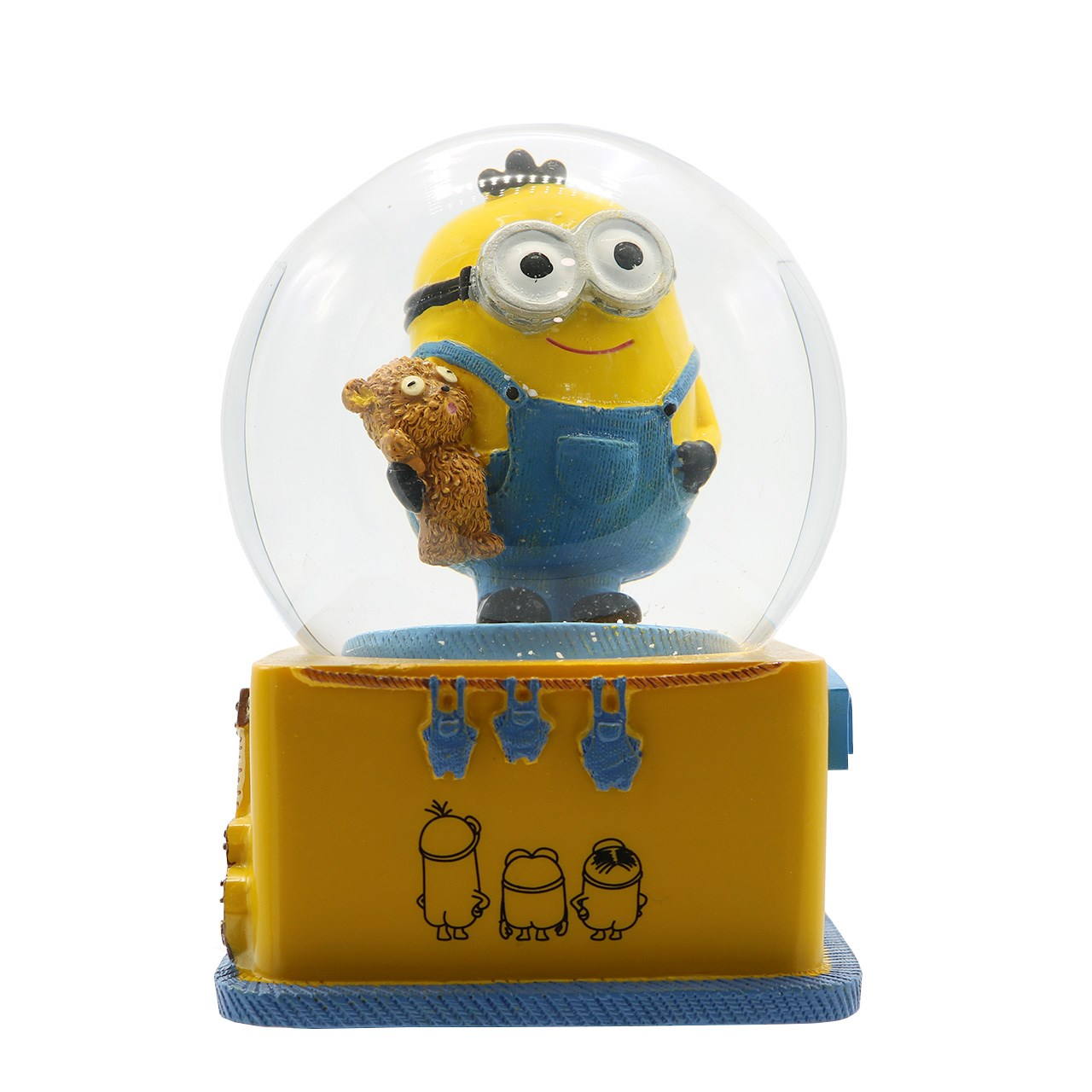 گوی موزیکال دیزاین مدل Blue Minions
