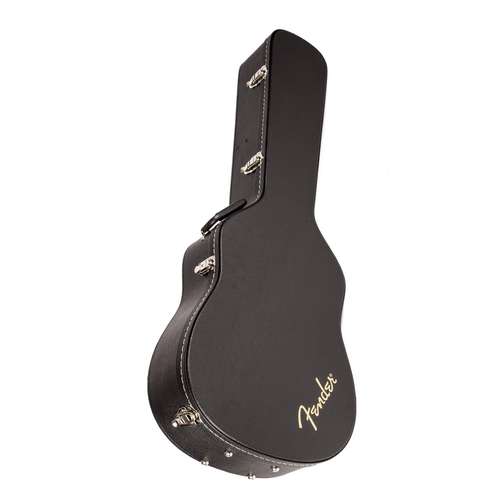 هارد کیس گیتار آکوستیک فندر مدل Flat-Top Black Dreadnought