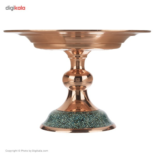 شیرینی خوری فیروزه کوب اثر آقاجانی ارتفاع 21 سانتی متر