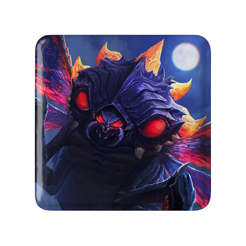 مگنت خندالو طرح بازی شکارچی هیولا (Monster Hunter) مدل مربعی کد 33225