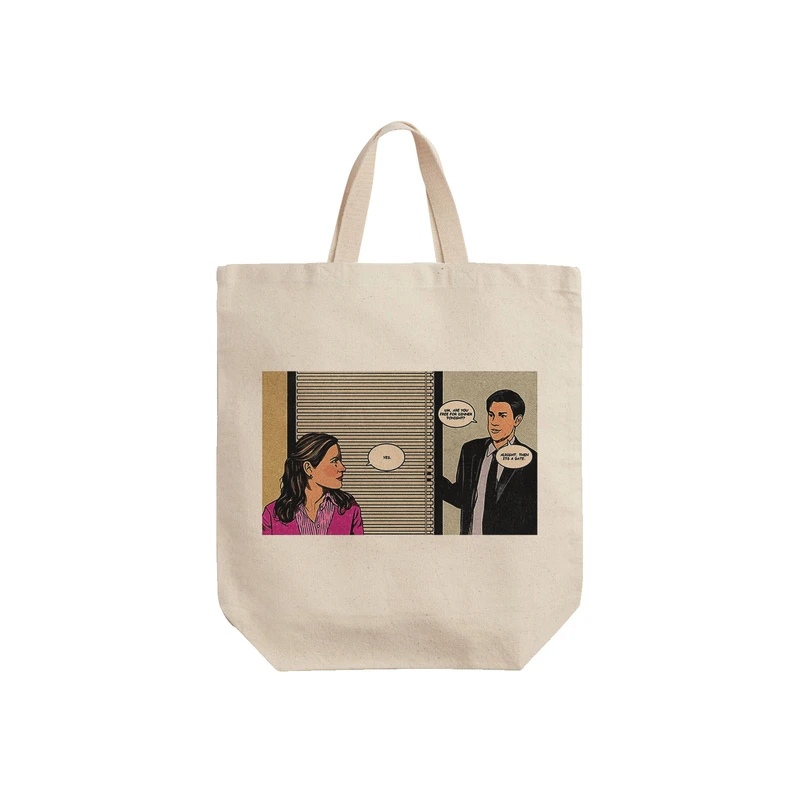 ساک خرید ترمه طراحان ایده مدل سریال آفیس کد cfp2389 - S