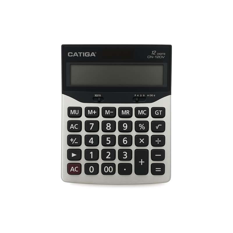 ماشین حساب کاتیگا مدل CN-120V ماشین حساب کاتیگا مدل CN-120V
