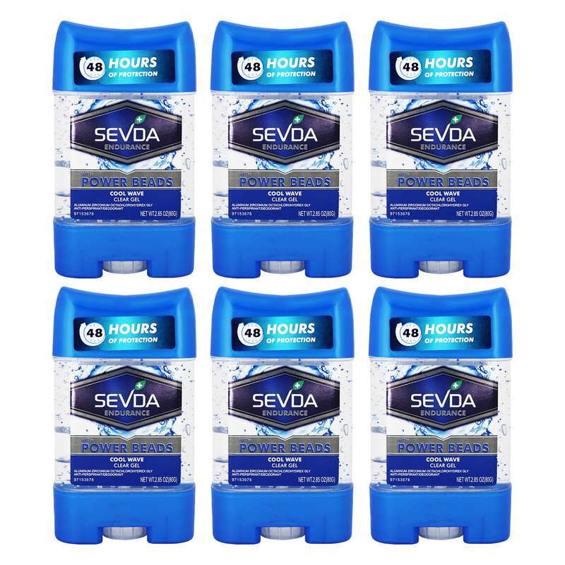 ژل شفاف ضد تعریق سودا مدل Endurance وزن 80 گرم مجموعه 6 عددی