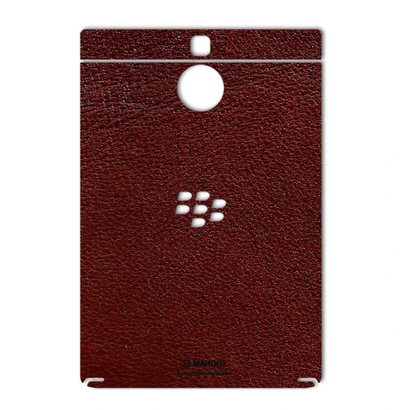 برچسب پوششی ماهوت مدلNatural Leather مناسب برای گوشی BlackBerry Passport Silver edition