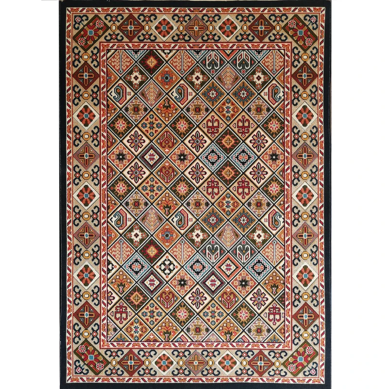 گلیم ماشینی طرح محراب