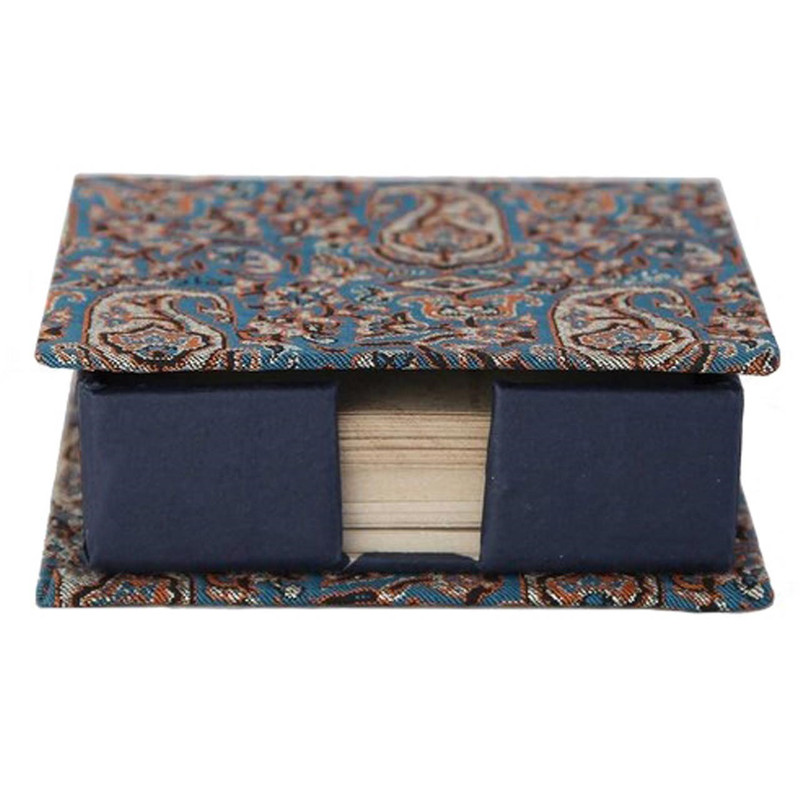 جعبه کاغذ یادداشت ترمه سنا کد 115023 طرح یاس