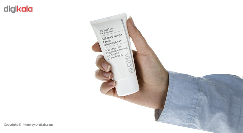 کرم برنزه کننده آلسینا حجم 50 میلی لیتر