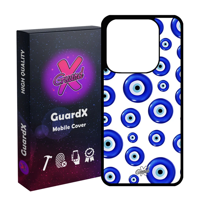کاور گارد ایکس طرح چشم نظر مدل 10432 مناسب برای گوشی موبایل شیائومی Redmi Note 14 4G