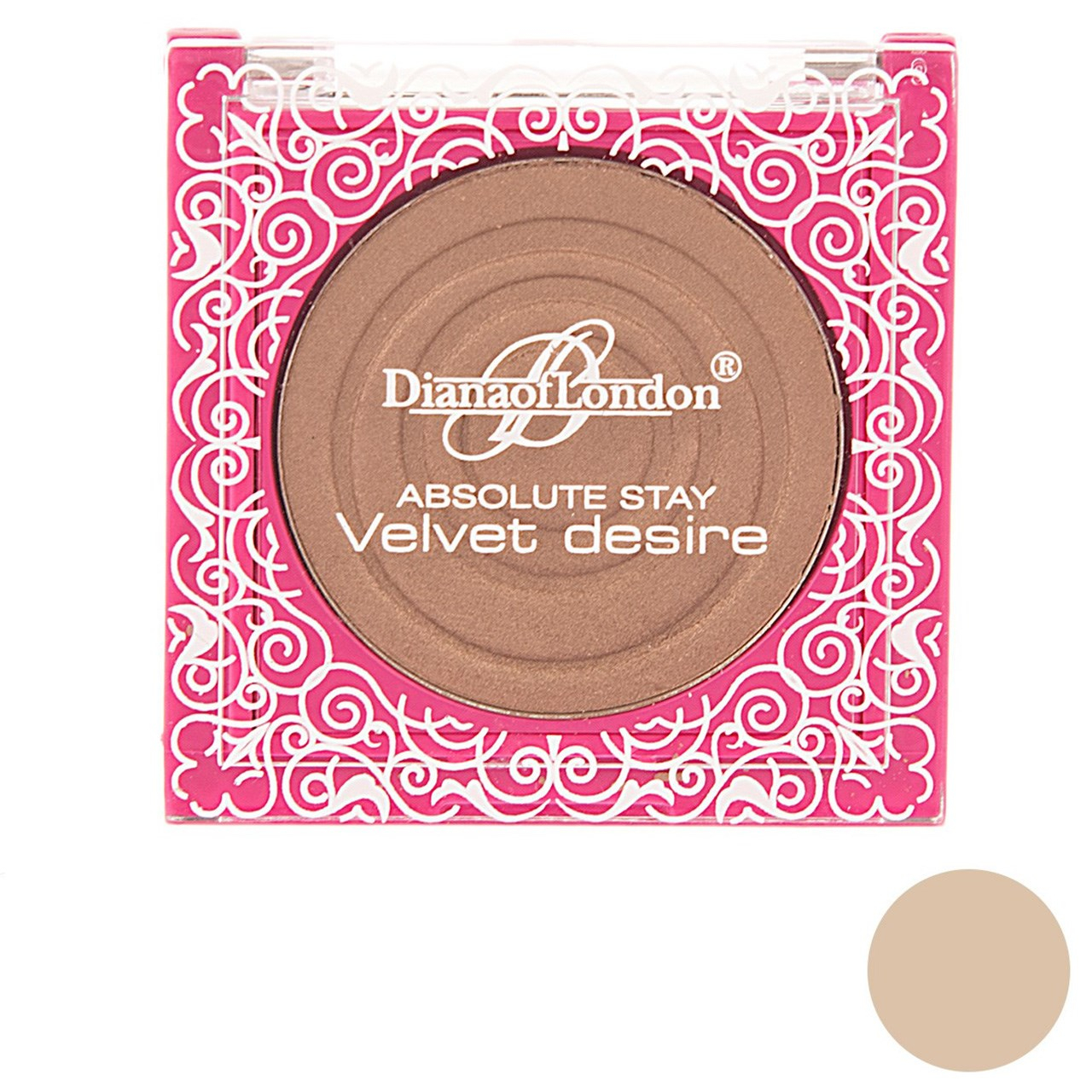 سایه چشم دایانا آف لاندن سری Velvet Desire مدل Champagne شماره 12