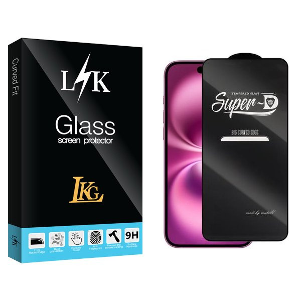 محافظ صفحه نمایش ال کا جی مدل LKKnewpkg SuperD مناسب برای گوشی موبایل اپل iPhone 16