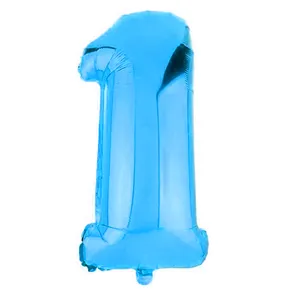 بادکنک فویلی سورتک مدل عدد یک پلاس کد STFN05 