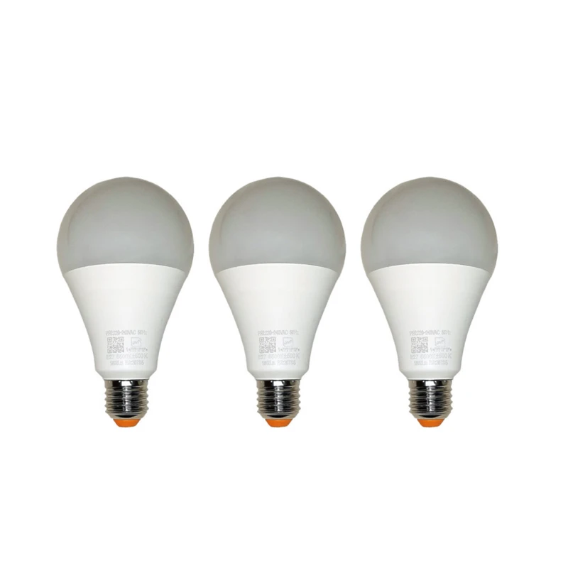 لامپ 20 وات نمانور مدل LED پایه E27 بسته 3 عددی