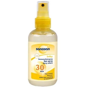 اسپری ضد آفتاب کودک سانوسان مدل Baby Sun Spray Spf30 حجم 150 میلی لیتر