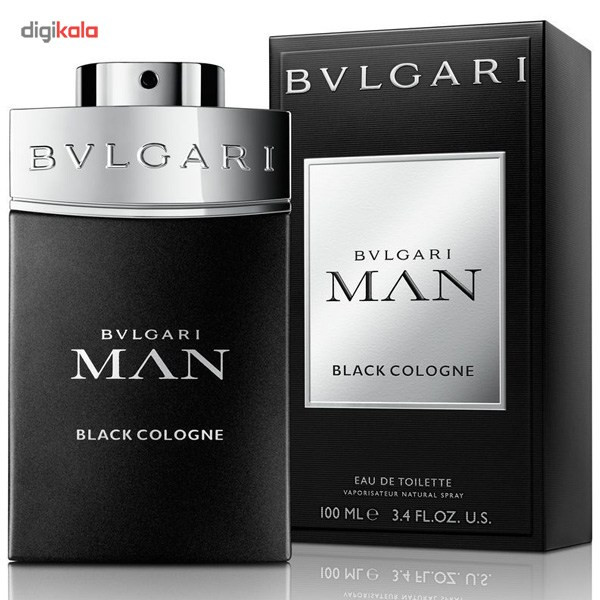 ادو تویلت مردانه بولگاری مدل Bvlgari Man Black Cologne حجم 100 میلی لیتر