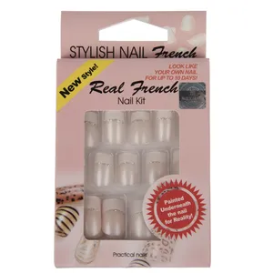 ناخن مصنوعی تریتون سری Real French مدل NDN-1518-5522