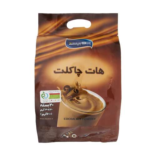 هات چاکلت دوبیس - 30 گرم بسته 20 عددی 