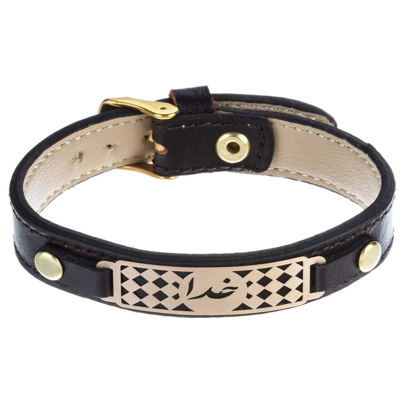 دستبند طلای 18 عیار مردانه مایا ماهک مدل MB0663