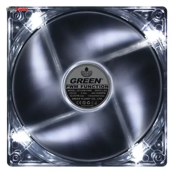 فن کیس گرین مدل GF120W-PWM