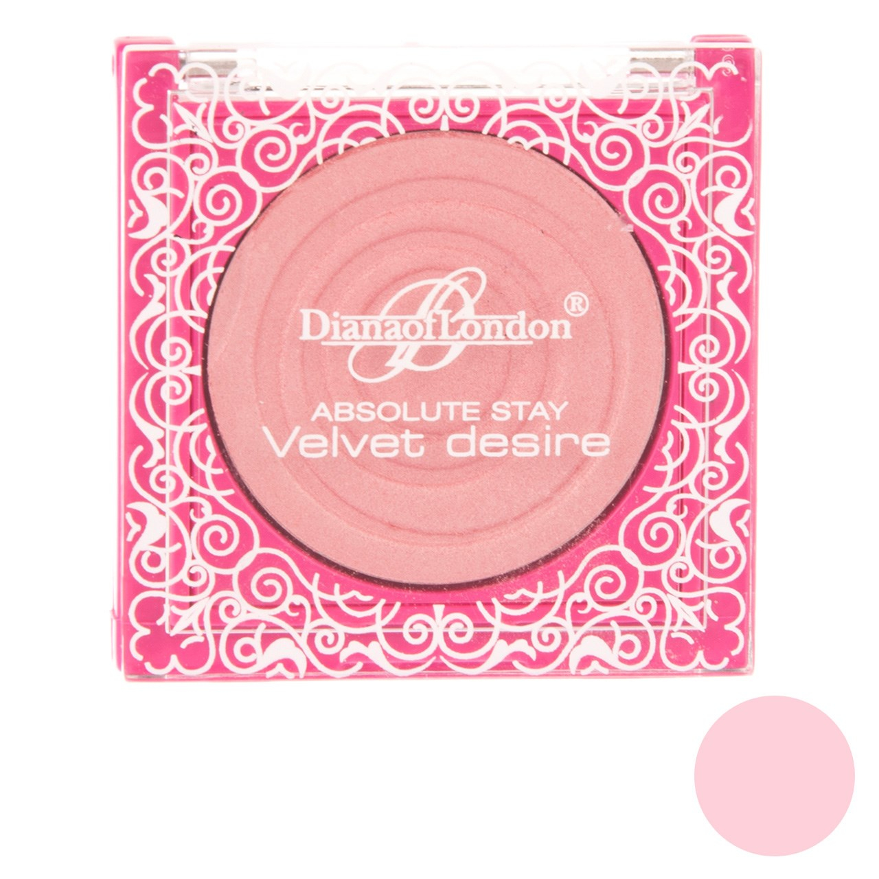 سایه چشم دایانا آف لاندن سری Velvet Desire مدل Pink Panther شماره 01