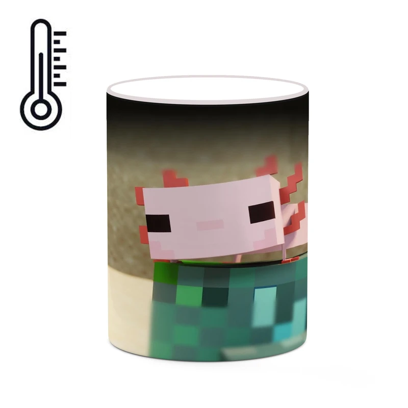 ماگ حرارتی کاکتی طرح ماینکرافت minecraft مدل mgh41058