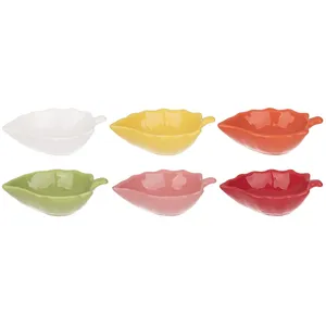 ست پیاله چینیر مدل Leaf - بسته 6 عددی