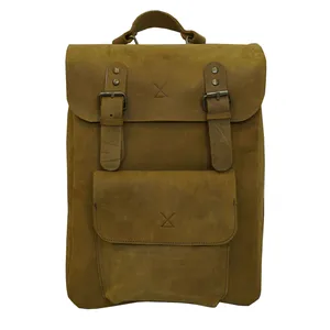 کوله پشتی چرم لانکا مدل BP-2