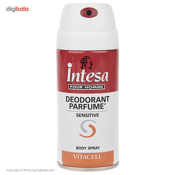 اسپری مردانه اینتسا مدل Pour Homme Vitacell حجم 150 میلی لیتر اسپری مردانه اینتسا مدل Pour Homme Vitacell حجم 150 میلی لیتر