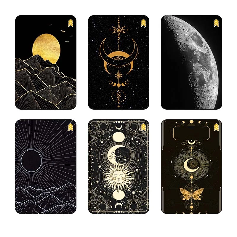 استيکر کارت کارنيکا طرح ماه Moon کد 96862 مجموعه 6 عددی