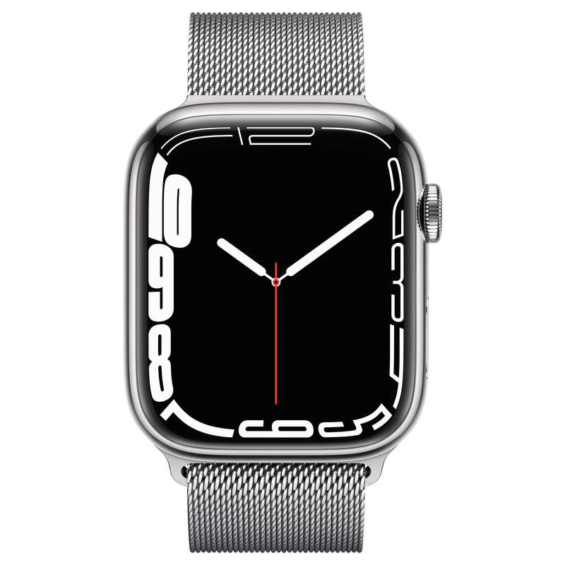 ساعت هوشمند اپل واچ سری 7 مدل 41mm stainless steel