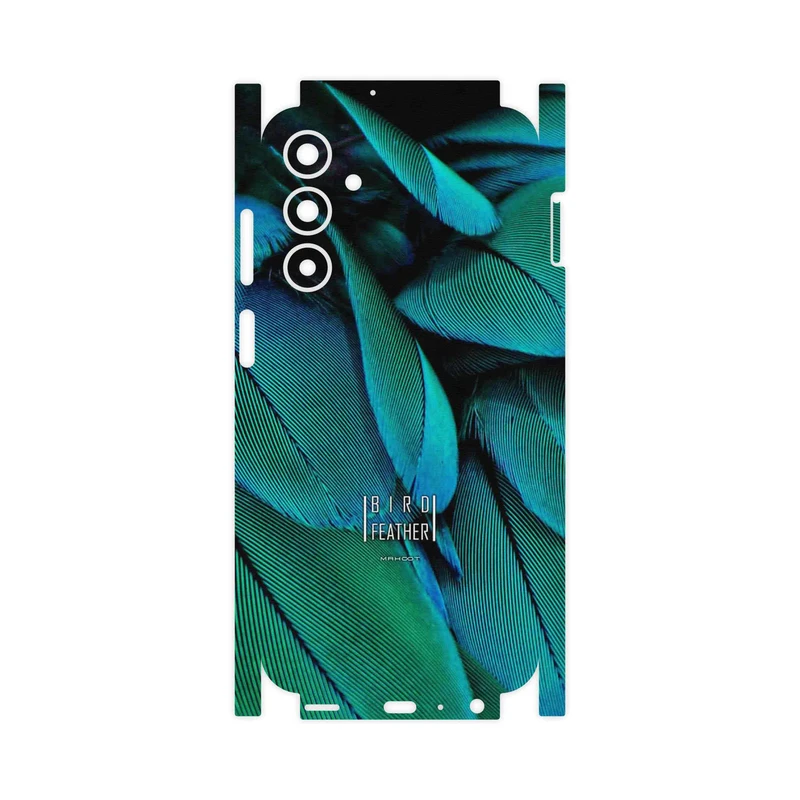 برچسب پوششی ماهوت مدل Green Feather-FullSkin مناسب برای گوشی موبایل سامسونگ Galaxy A25 5G