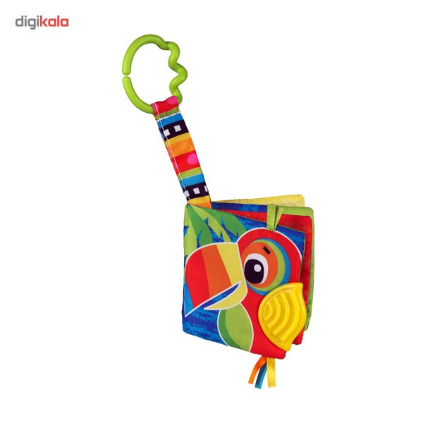 آویز پلی گرو مدل Jazzy Jungley Teether Book آویز پلی گرو مدل Jazzy Jungley Teether Book