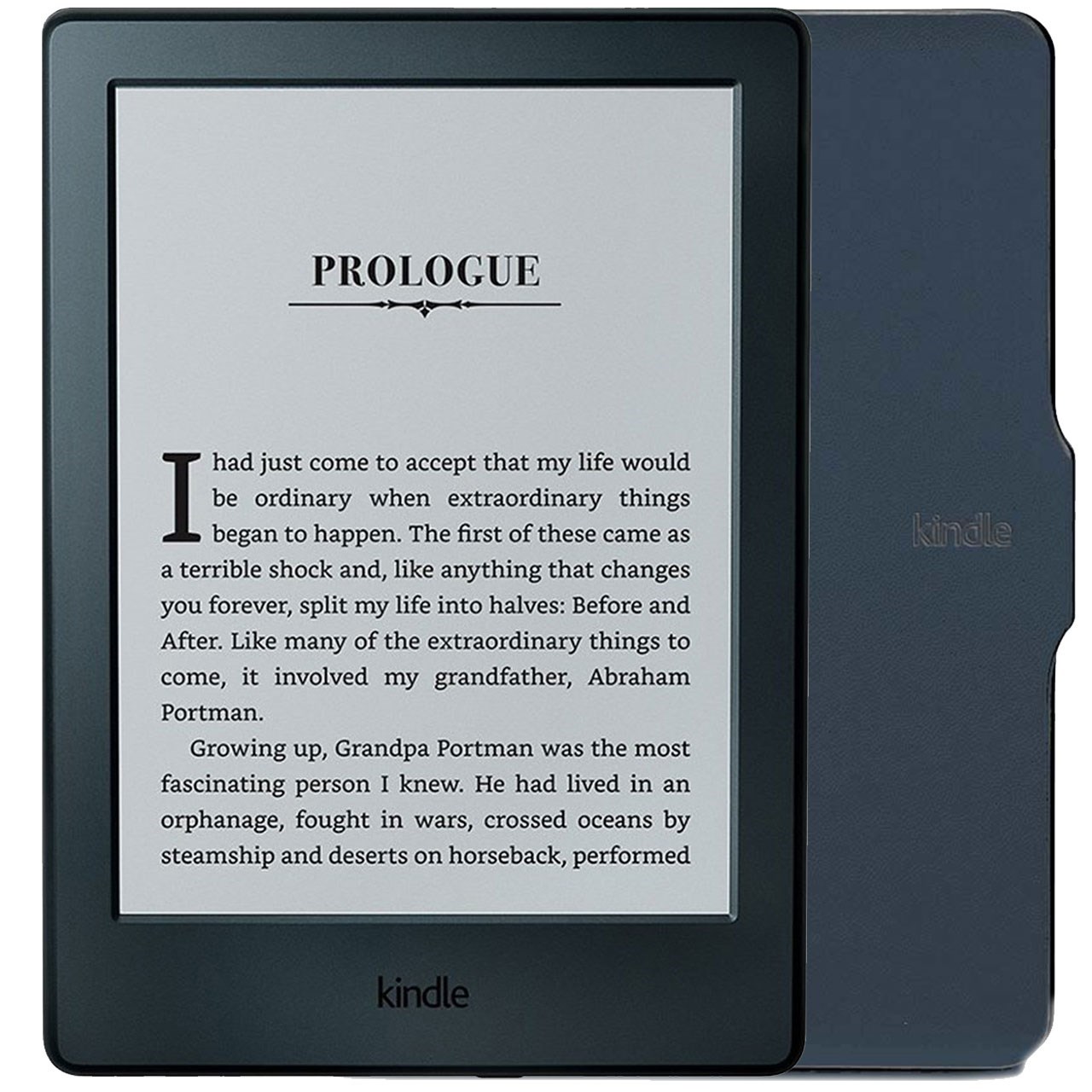 کتاب خوان آمازون مدل Kindle نسل هشتم همراه با کاور - ظرفیت 4 گیگابایت