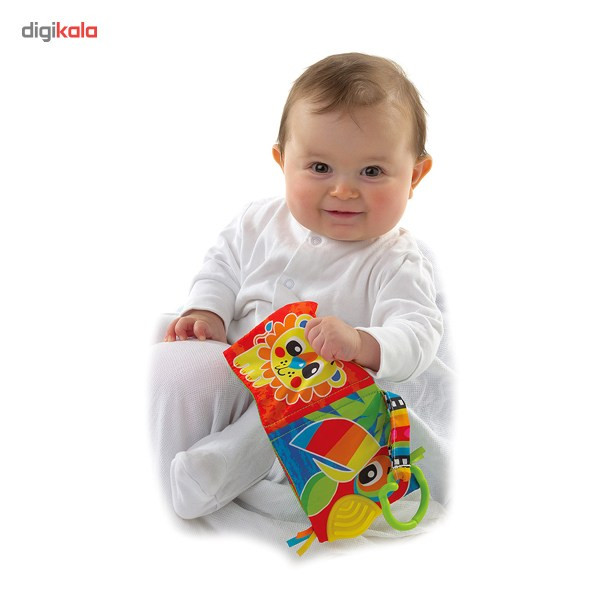 آویز پلی گرو مدل Jazzy Jungley Teether Book آویز پلی گرو مدل Jazzy Jungley Teether Book