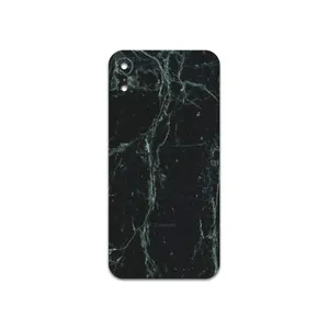 MAHOOT  Graphite-Green-Marble Cover Sticker for apple iPhone XR