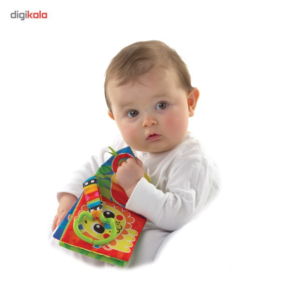 آویز پلی گرو مدل Jazzy Jungley Teether Book آویز پلی گرو مدل Jazzy Jungley Teether Book