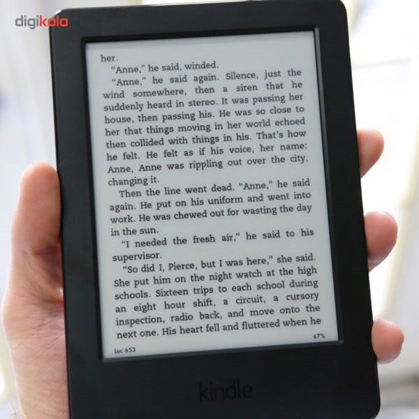 کتاب‌خوان آمازون مدل Kindle نسل هشتم همراه با کاور - ظرفیت 4 گیگابایت