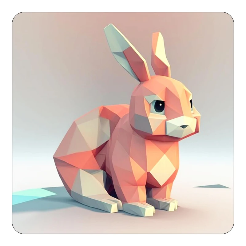 مگنت کاکتی طرح حیوانات رنگی مدل mp25667