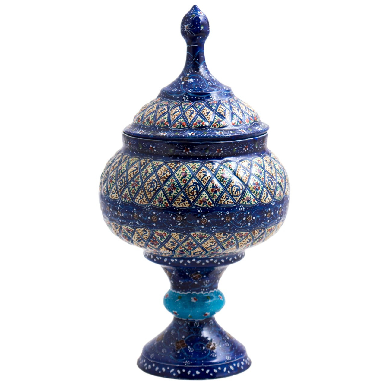 شکلات خوری میناکاری رستا طرح18-13-102 ارتفاع 22 سانتی متر