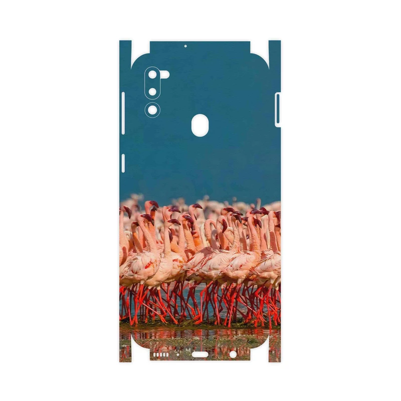 برچسب پوششی ماهوت مدل Flamingo-FullSkin مناسب برای گوشی موبایل سامسونگ Galaxy M21 (2021) Edition