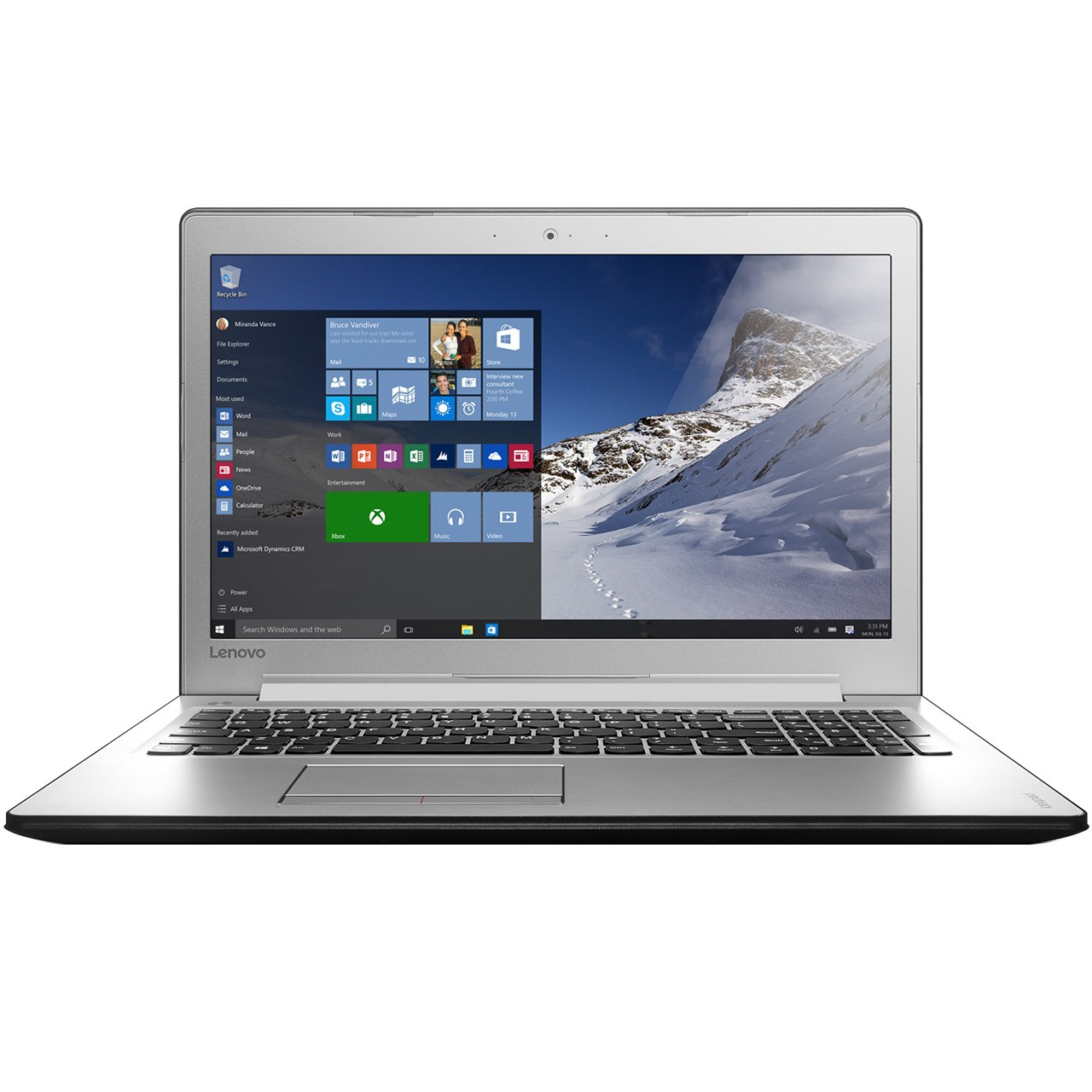 لپ تاپ 15 اینچی لنوو مدل Ideapad 510 - A