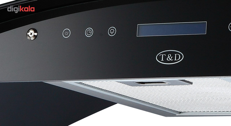 هود شومینه ای تی اند دی مدل TD07 سایز 90