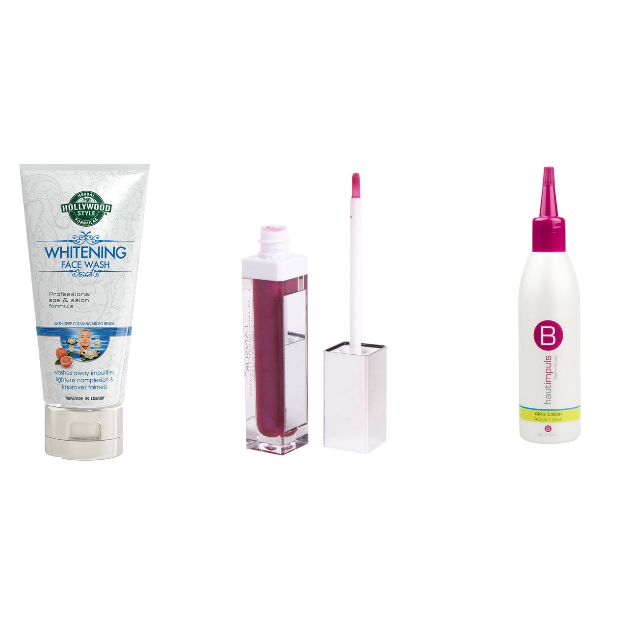 پک آرایشی استاویتا طرح 50 مجموعه 3 عددی: لوسیون خنک کننده پوست سر بریول مدل Hautimplus حجم 126 میلی لیتر و لوسیون خنک کننده پوست سر بریول مدل Hautimplus حجم 126 میلی لیتر و  رژ لب مایع لنسور سری Glaring شماره 06