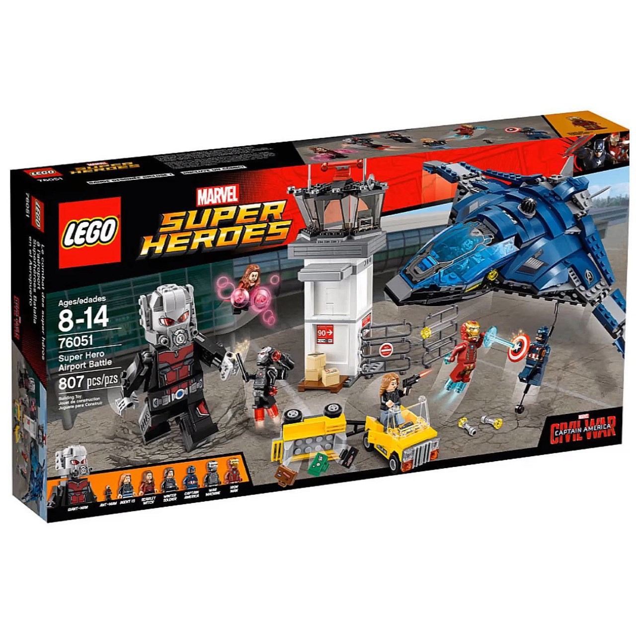 لگو سری Marvel Super Hero مدل Airport Battle 76051