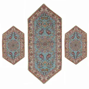 ترمه هاشمی طرح شهریار مجموعه 3 عددی کد 84035