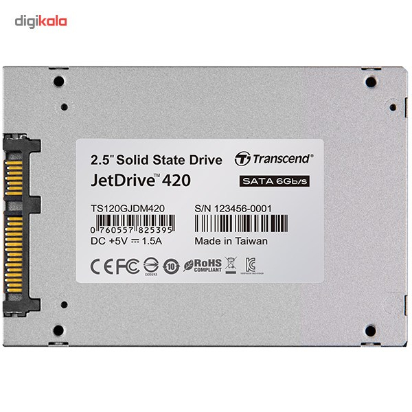 حافظه SSD اینترنال ترنسند مدل JetDrive 420 ظرفیت 120 گیگابایت