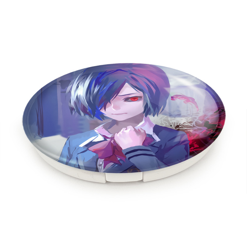 آینه جیبی خندالو طرح اوتا انیمه توکیو غول Tokyo Ghoul مدل تاشو کد 11875 آینه جیبی خندالو طرح اوتا انیمه توکیو غول Tokyo Ghoul مدل تاشو کد 11875