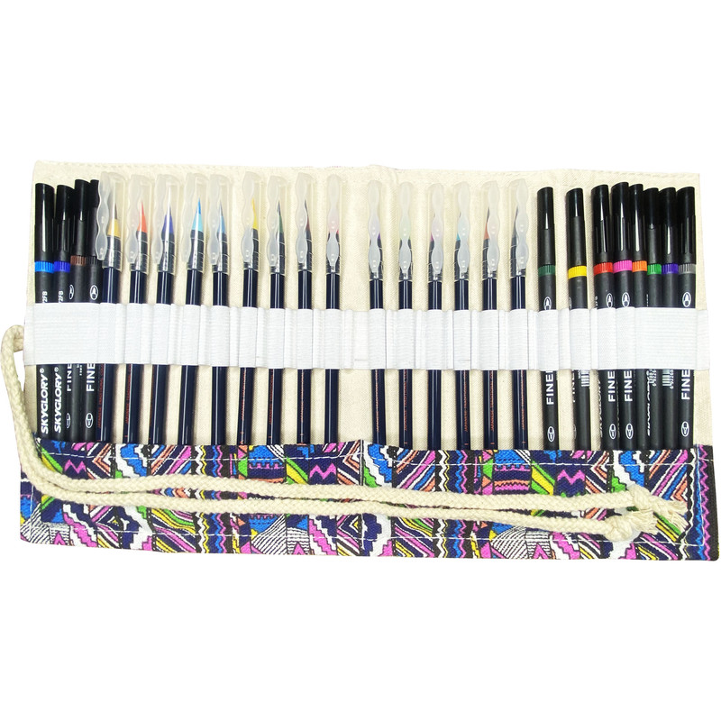 ماژیک آبرنگی مدل JAPANESE TRADITIONAL مجموعه 27 عددی