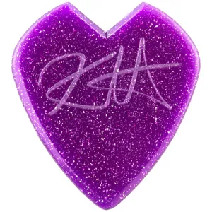 پیک گیتار دانلوپ مدل Kirk Hammett Jazz III Purple Sparkle