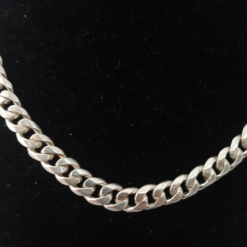 زنجیر نقره مردانه کد zhpni68